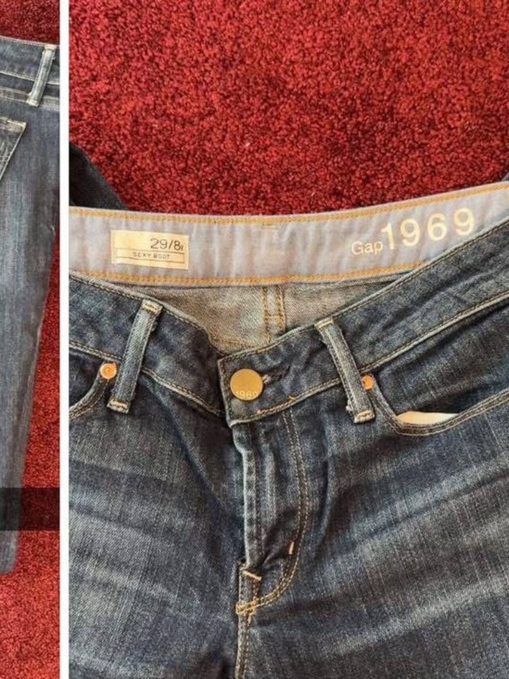 GAP Women’s Dark Blue Bootcut Jeans
